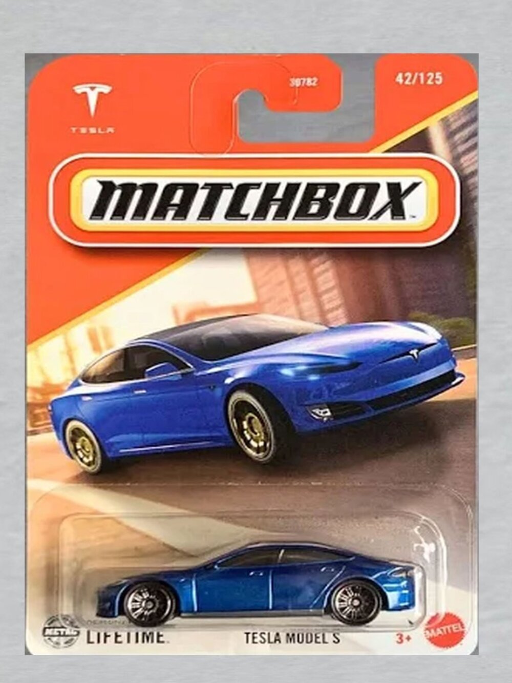 Matchbox Tesla Model S BLUE
